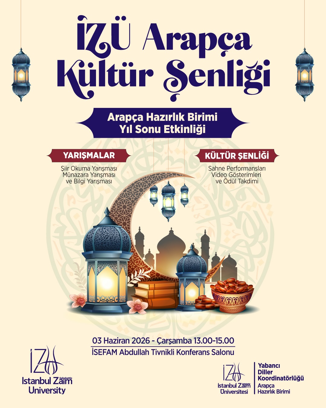 İZÜ Arapça Kültür Şenliği