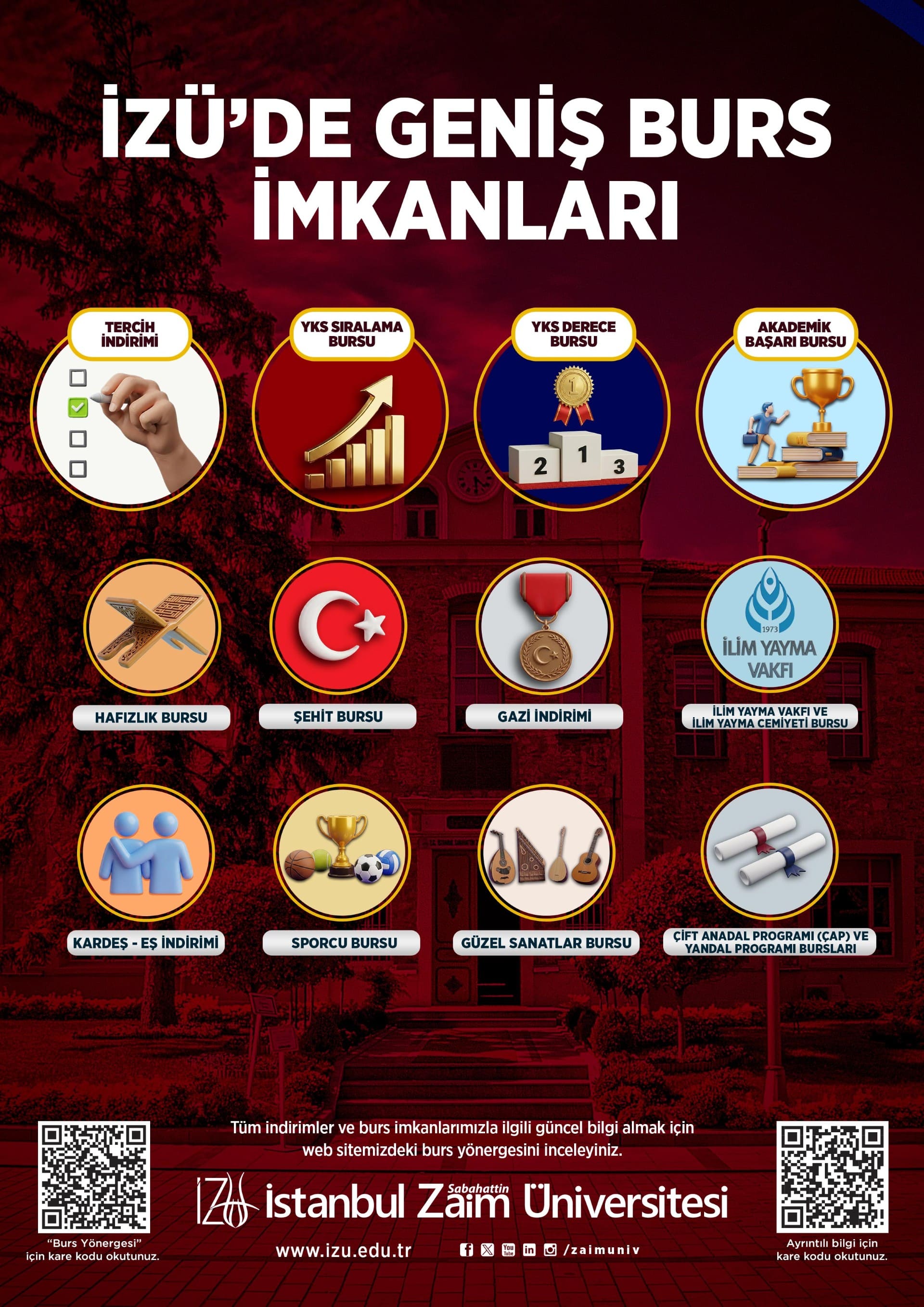 burslar ve ucretler