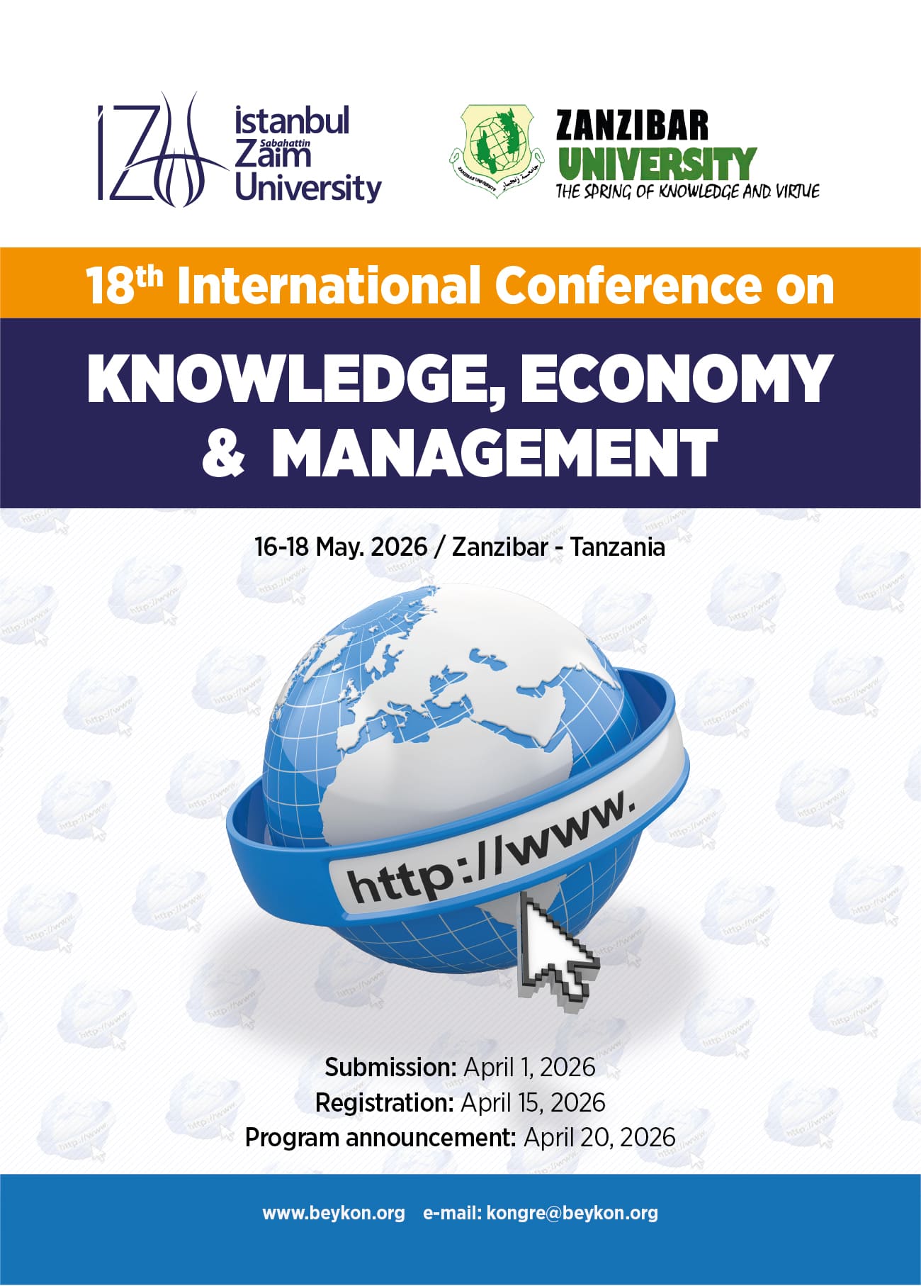 18. International Conference on "Knowledge, Economy and Management"