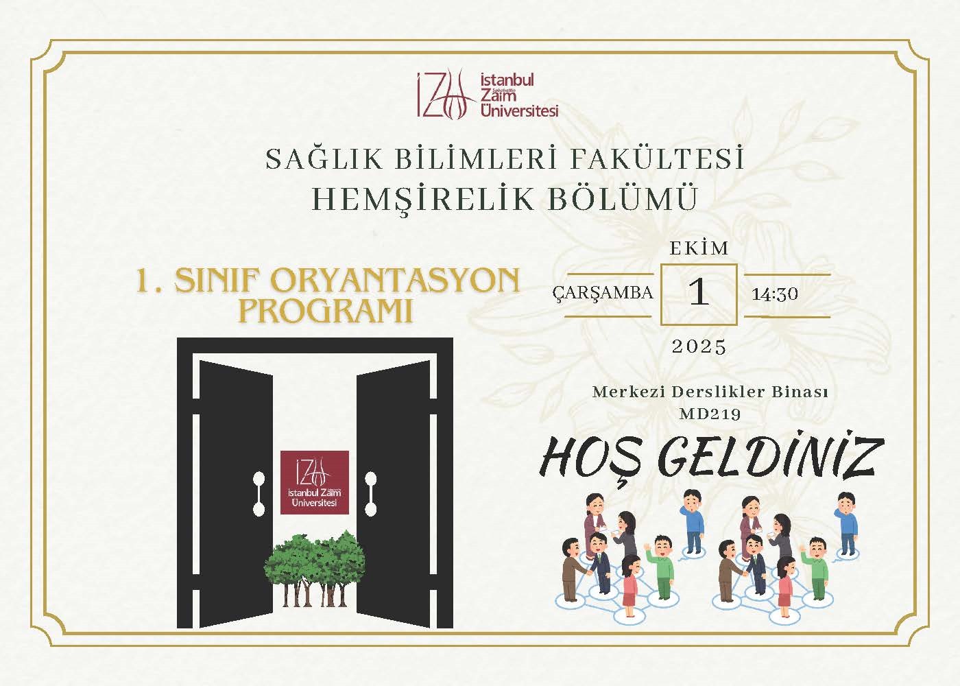 Hemşirelik Bölümü Oryantasyon Programı