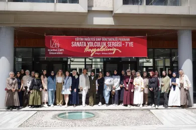 7. Sanata Yolculuk Sergisi Sanatseverlerle Buluştu