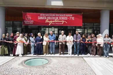 7. Sanata Yolculuk Sergisi Sanatseverlerle Buluştu
