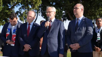 7 Ekim’in Yıl Dönümünde İZÜ’nün Gündeminde Gazze Vardı