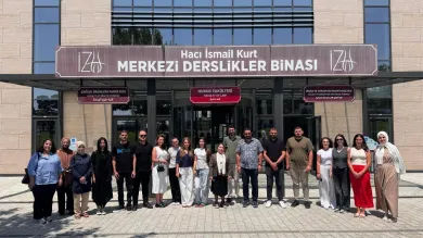 Uluslararası Akademik İş Birlikleri Kapsamında Haxhi Zeka Üniversitesi Hukuk Fakültesi Heyetini Ağırladık