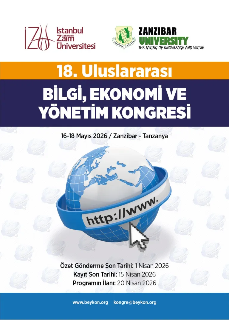 18. Uluslararası "Bilgi, Ekonomi ve Yönetim Kongresi"