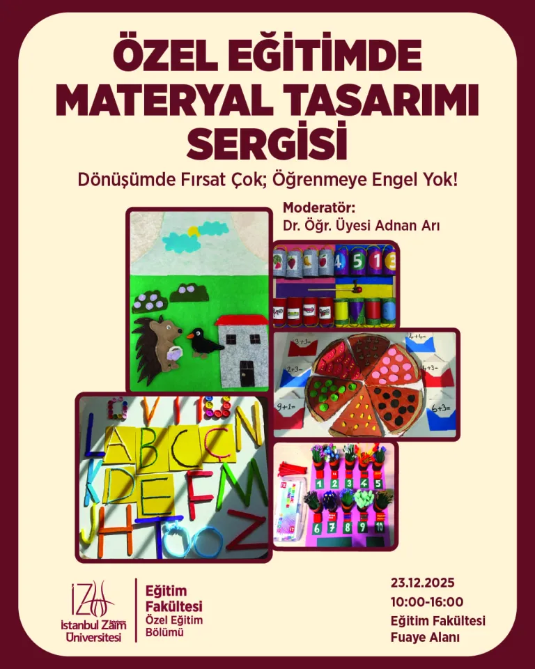 Özel Eğitimde Materyal Tasarımı Sergisi