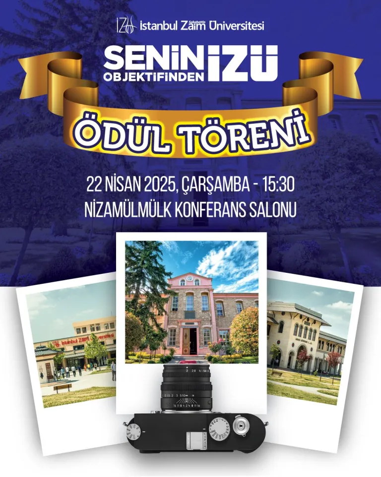 “Senin Objektifinden İZÜ” Ödül Töreni