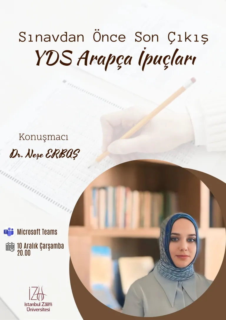 Sınavdan Önce Son Çıkış – YDS Arapça İpuçları