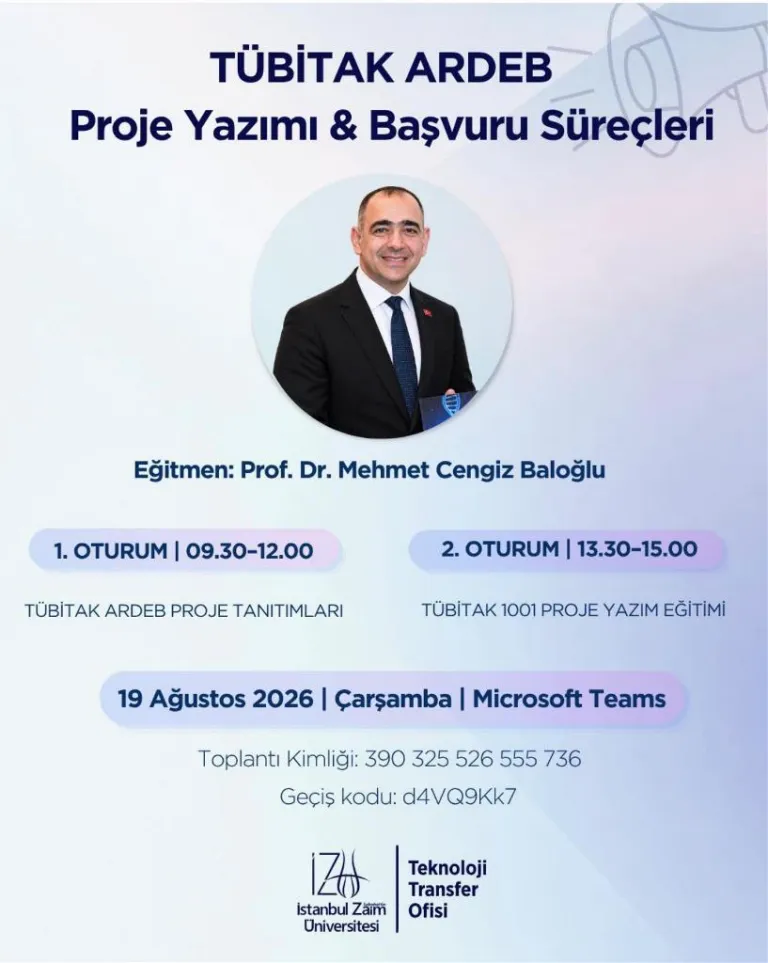 TÜBİTAK ARDEB Proje Yazım Eğitimi Kapıda!