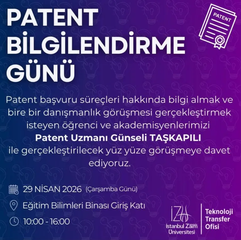 PATENT BİLGİLENDİRME GÜNÜ
