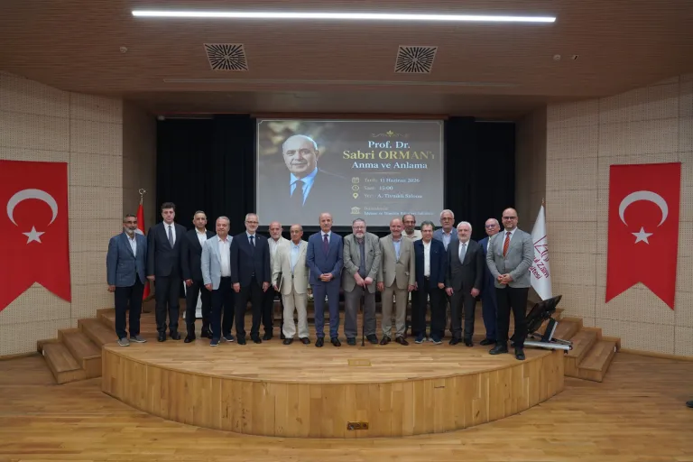 Prof. Dr. Sabri Orman İZÜ’de Anıldı